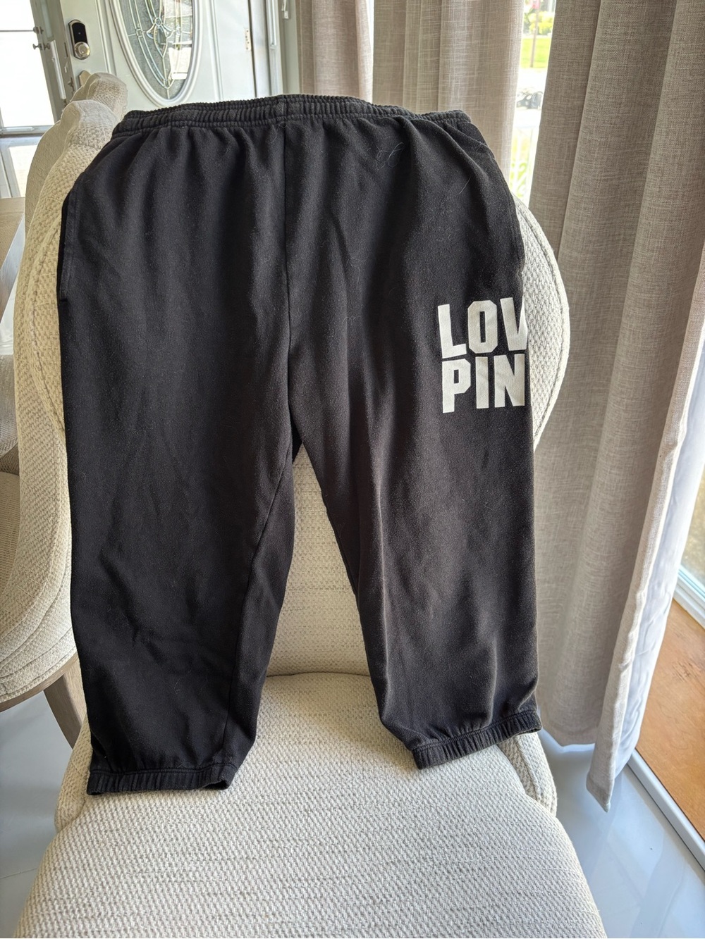 Victoria's Secret PINK Victoria's Secret Kids Black Capri